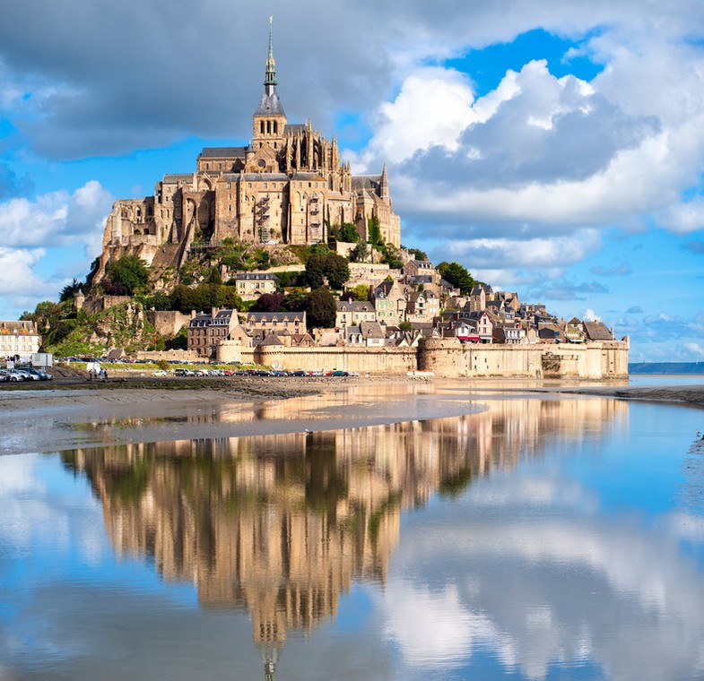 Wyspa Mont Saint-Michel (Francja)