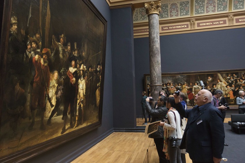 Ovde je izložena i čuvena Rembrantova "Noćna straža"