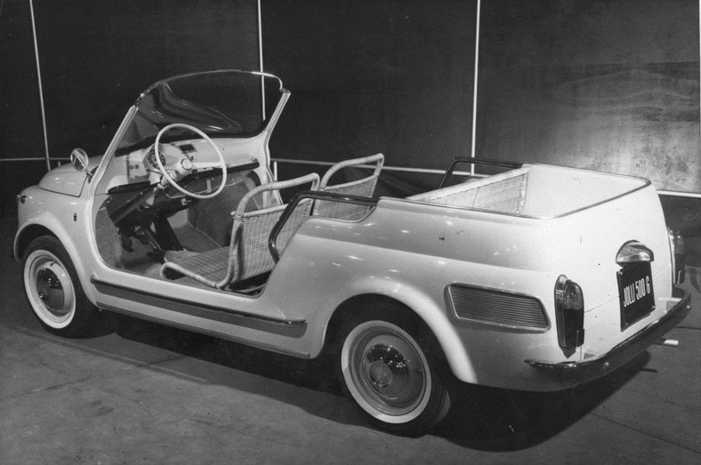 Fiata 500 Jolly przygotowała słynna firma stylizacyjno-karoseryjna Ghia