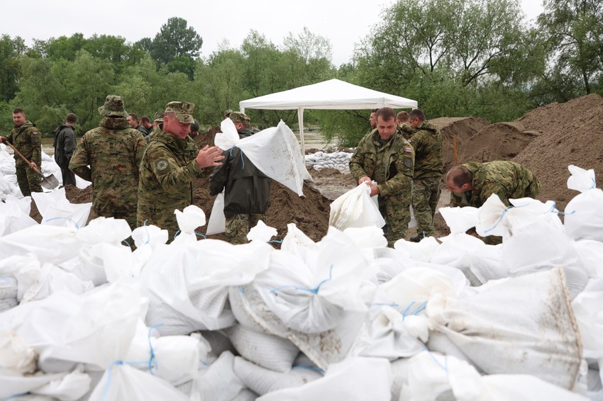 Poplave u Hrvatskoj - Hrvatska Kostajnica