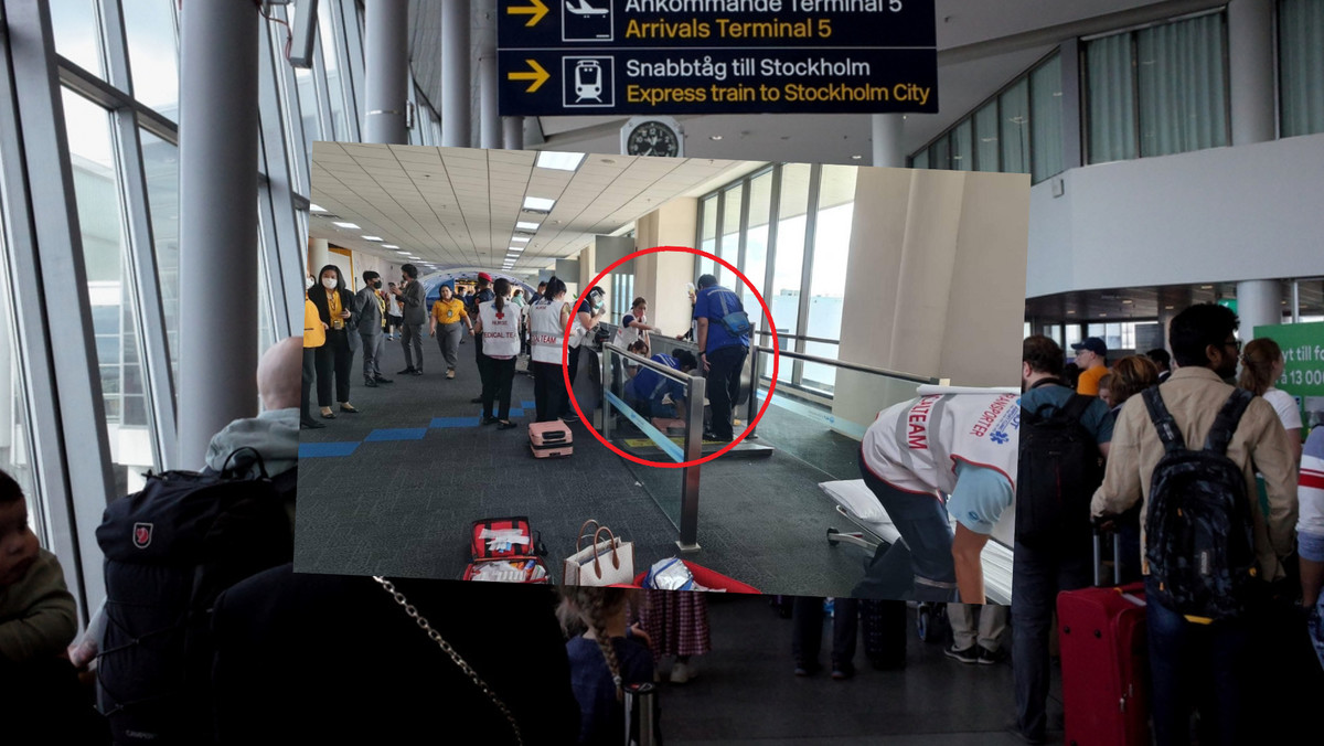 Koszmarny wypadek na lotnisku. 57-latka straciła nogę