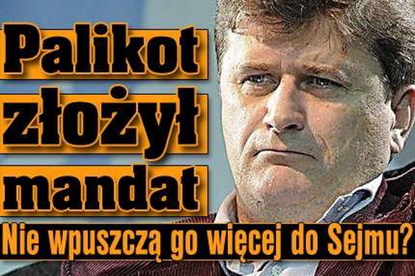 Palikot złożył mandat. Nie wpuszczą go więcej do Sejmu?