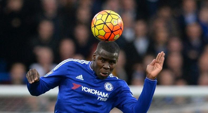 Chelsea's Antonio Conte has revealed he plans to start Kurt Zouma (shown here) in the match against Peterborough, 11 months after the French defender ruptured cruciate knee ligaments facing Manchester United