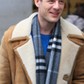 Grantchester and Happy Valley actor James Norton leaving BBC Radio One studios - London / IALA , kod: 185327-Xposure