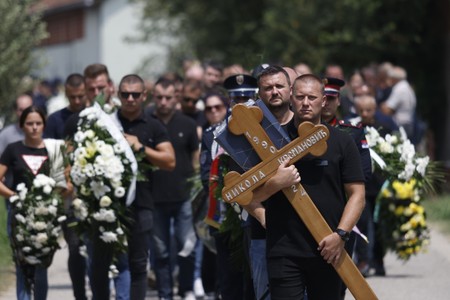 Sahrana Nikole Krsmanovića