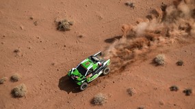 Eryk Goczał najszybszy na 9. etapie Rajdu Dakar. Problemy Konrada Dąbrowskiego