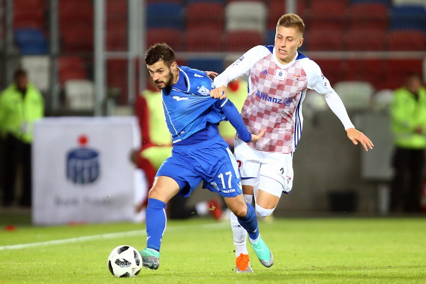 Pilka nozna. Ekstraklasa. Gornik Zabrze - Lech Poznan. 05.10.2018