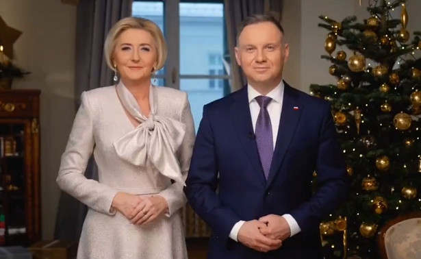 Para Prezydencka złożyła życzenia z okazji Świąt Bożego Narodzenia