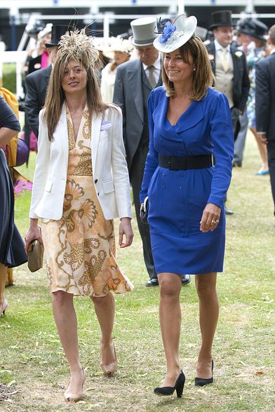 Carole Middleton na Royal Ascot w 2010 roku