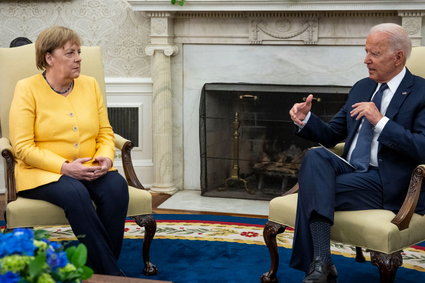 Biden po rozmowie z Merkel: różnimy się w sprawie Nord Stream 2, ale będziemy współpracować