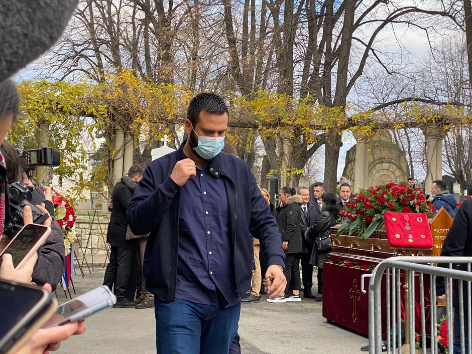 Sahrana Milutin Mrkonjić