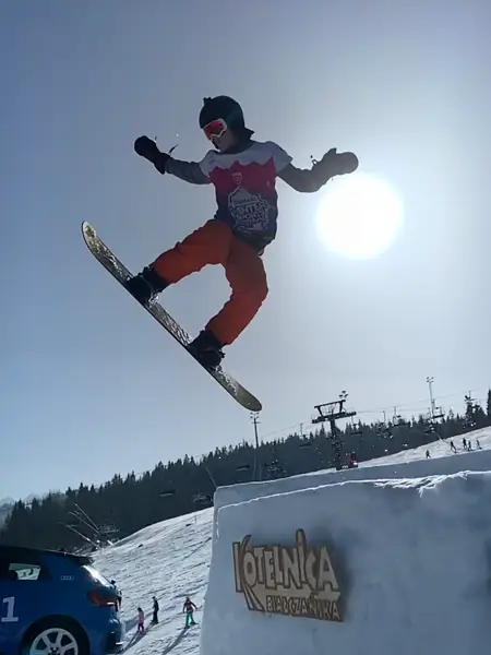 Zawody Freeskiingu w Białce Tatrzańskiej, fot. Karol Kostrzewa