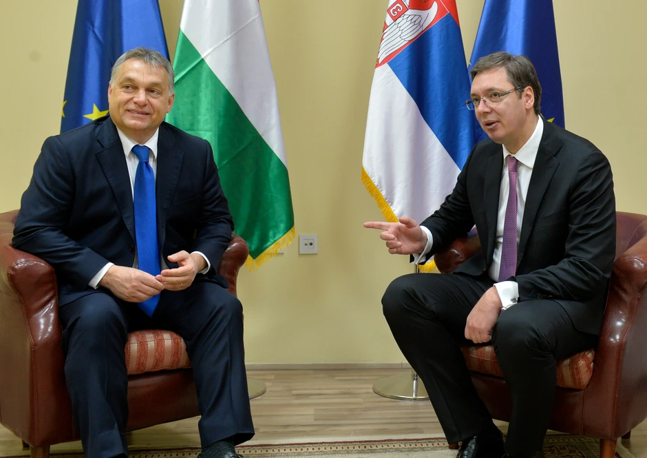 Viktor Orban i Aleksandar Vučić