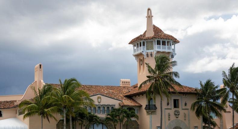 Mar-A-Lago is seen August 16, 2022 a week after the FBI raided the home of former President Trump, in Palm Beach, Florida, United States .