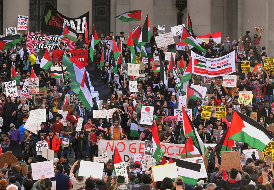 Propalestinski protest u Vašingtonu 4. novembra