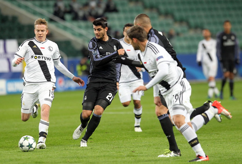 Legia zarobiła po meczu z Realem