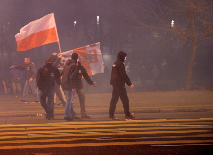 Marsz Niepodległości 2014 (fot. PAP/Jacek Turczyk)