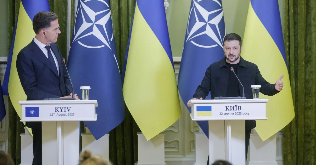 Alarm w Kijowie podczas wizyty szefa NATO. Groźba wystrzelenia rakiet balistycznych