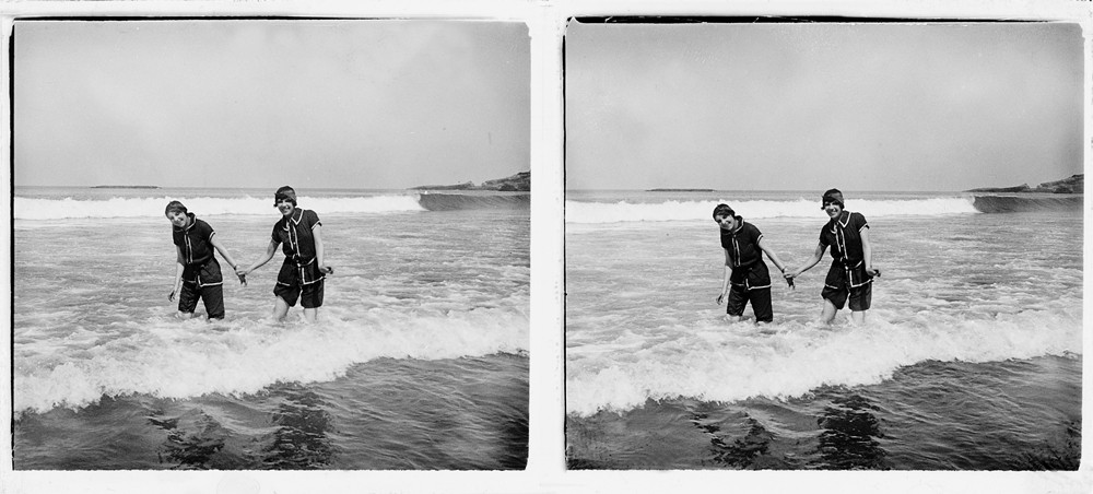 Na plaży w Ostendzie, 1908