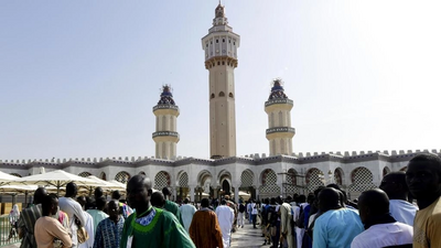 La grande mosquée de Touba où a lieu le Grand Magal (image d'illustration) AFP Photos-Seyllou