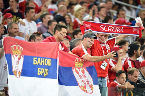 Navijači Srbije na Mundijalu