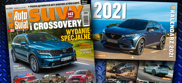 Auto Świat 4x4 SUV-y i Crossovery z kalendarzem 2021