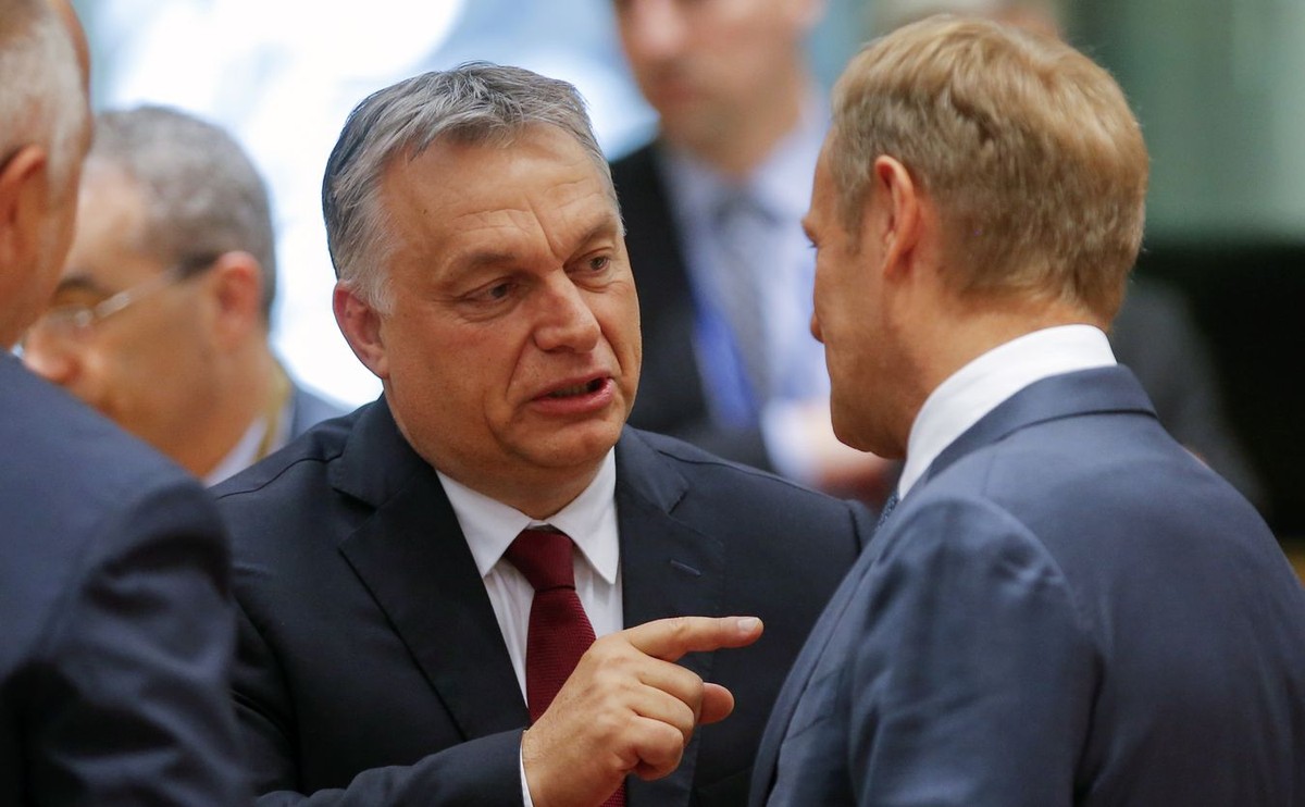 Viktor Orban i Donald Tusk