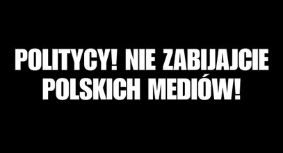 Apel mediów do Polaków. "Zlekceważono nas"