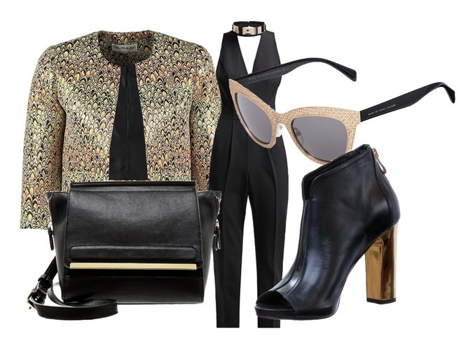 STYLIZACJE ze złotymi akcentami na wiosnę 2015