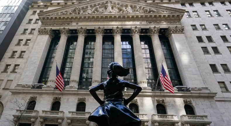 Fearless girl stands up to the old way of investing just as Markets Insider explores the future.
