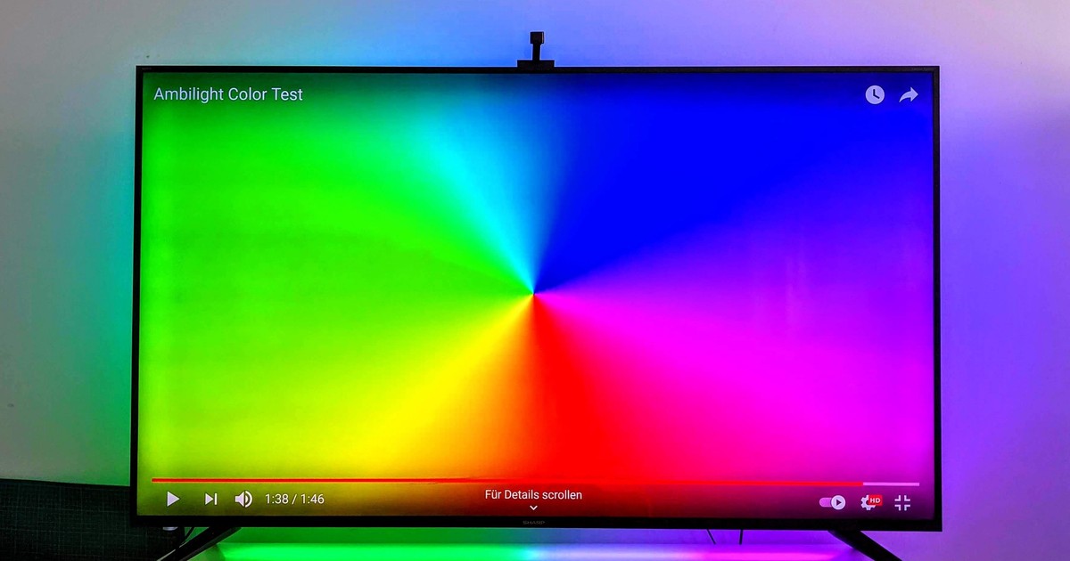 Ambilight nachrüsten Smartes Licht für TV und Monitor ab 30 Euro TechStage