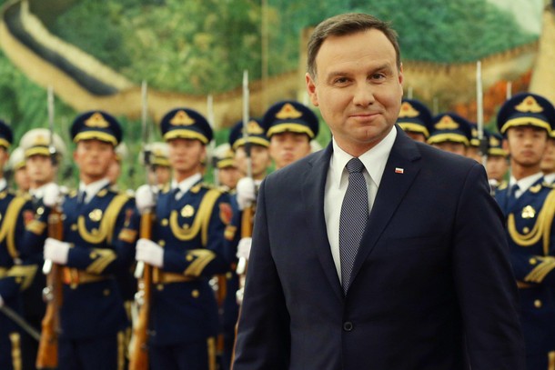 Polish President Andrzej Duda in China