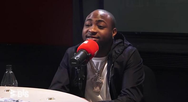 Davido talking to Ebro Darden on Hot 97, New York. (YouTube/Ebro Darden)