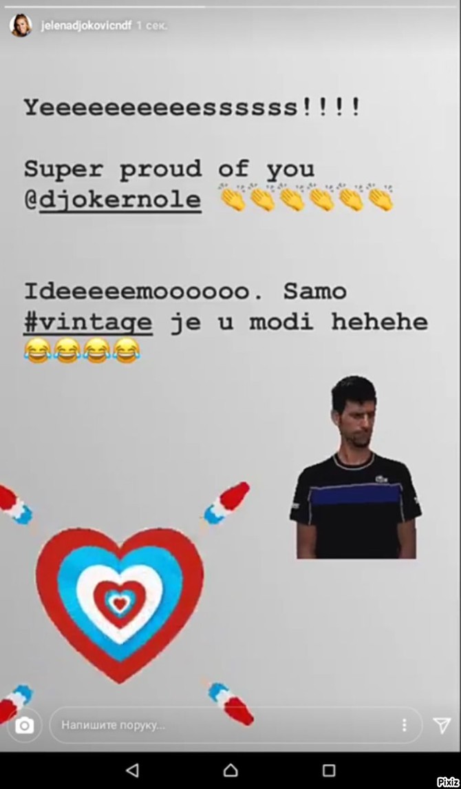 Poruka Noletu od Jelene