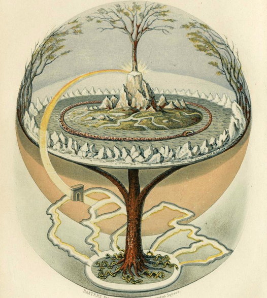 Yggdrasil – Drzewo Świata w mitologii nordyckiej