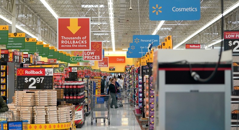 Walmart store manager Robert Doyle says he does several tours of the store each day.AP Photo/David J. Phillip