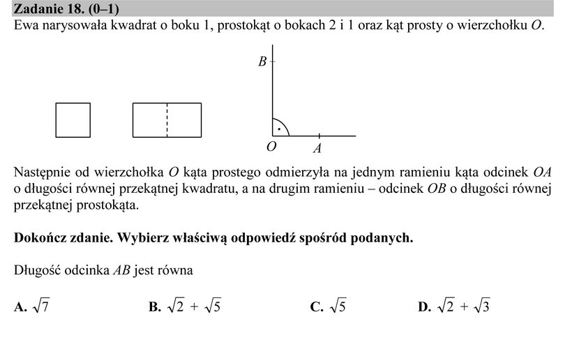 Egzamin gimnazjalny 2016: matematyka pytania i odpowiedzi 