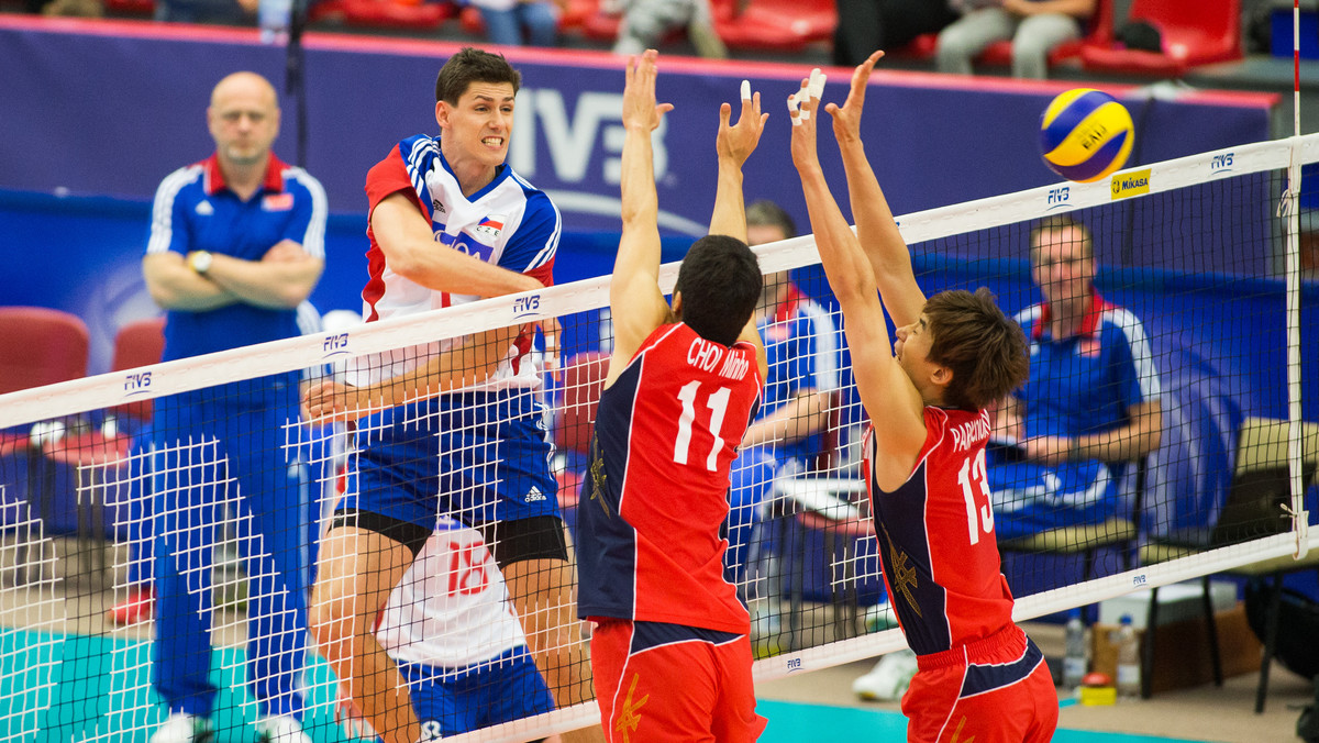 Reprezentacja Czech pokonała w Czeskich Budziejowicach Koreę Południową 3:2 w meczu, który rozpoczął trzeci tydzień zmagań w Lidze Światowej. Dla naszych południowych sąsiadów to druga wygrana, która dała im pozycję lidera grupy E.