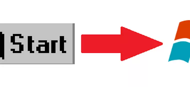 Ewolucja przycisku menu Start w Windows