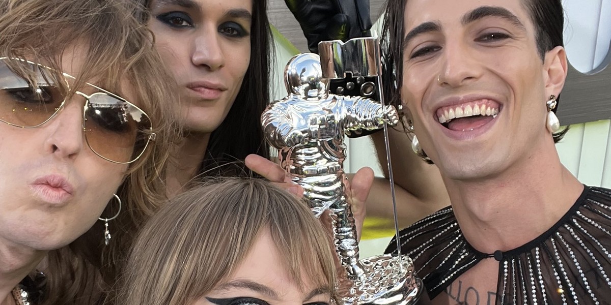 Maneskin na MTV Video Music Awards.