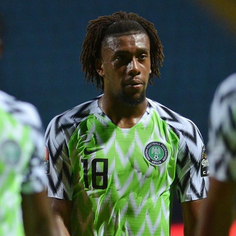 Alex Iwobi played together with Mikel only once at AFCON 2019 (Getty Images)