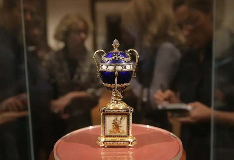 Pisanki wielkanocne - jaja Faberge / Mikhail Metzel /GettyImages 