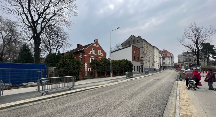 Na ulicy Dolnobrzeskiej remont dobiega końca