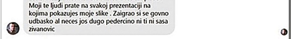 Pretnje upućene preko društvenih mreža