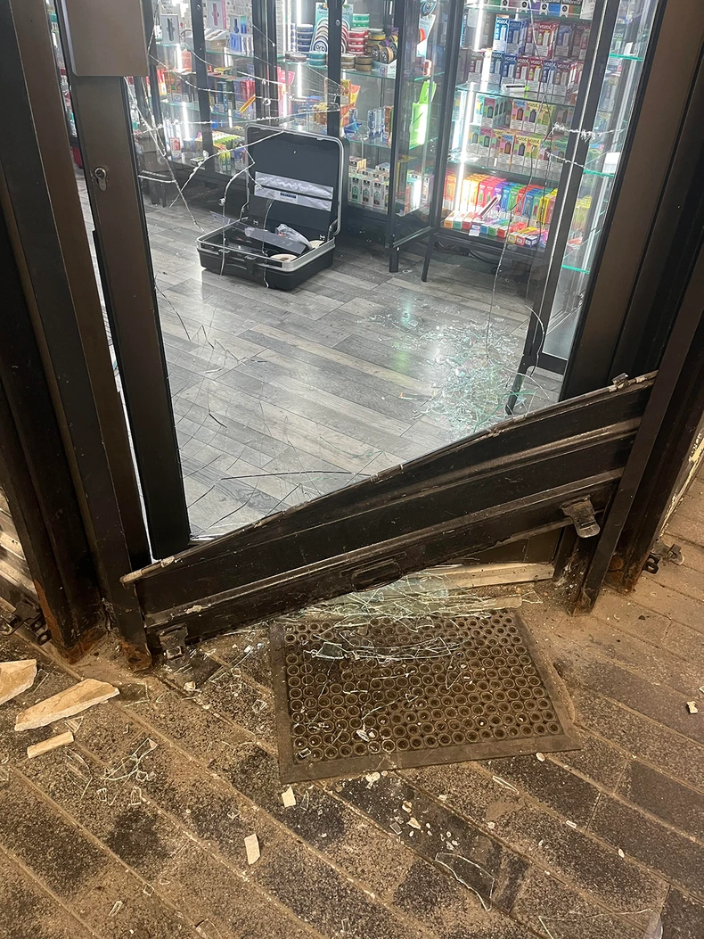 Opljačkana prodavnica 