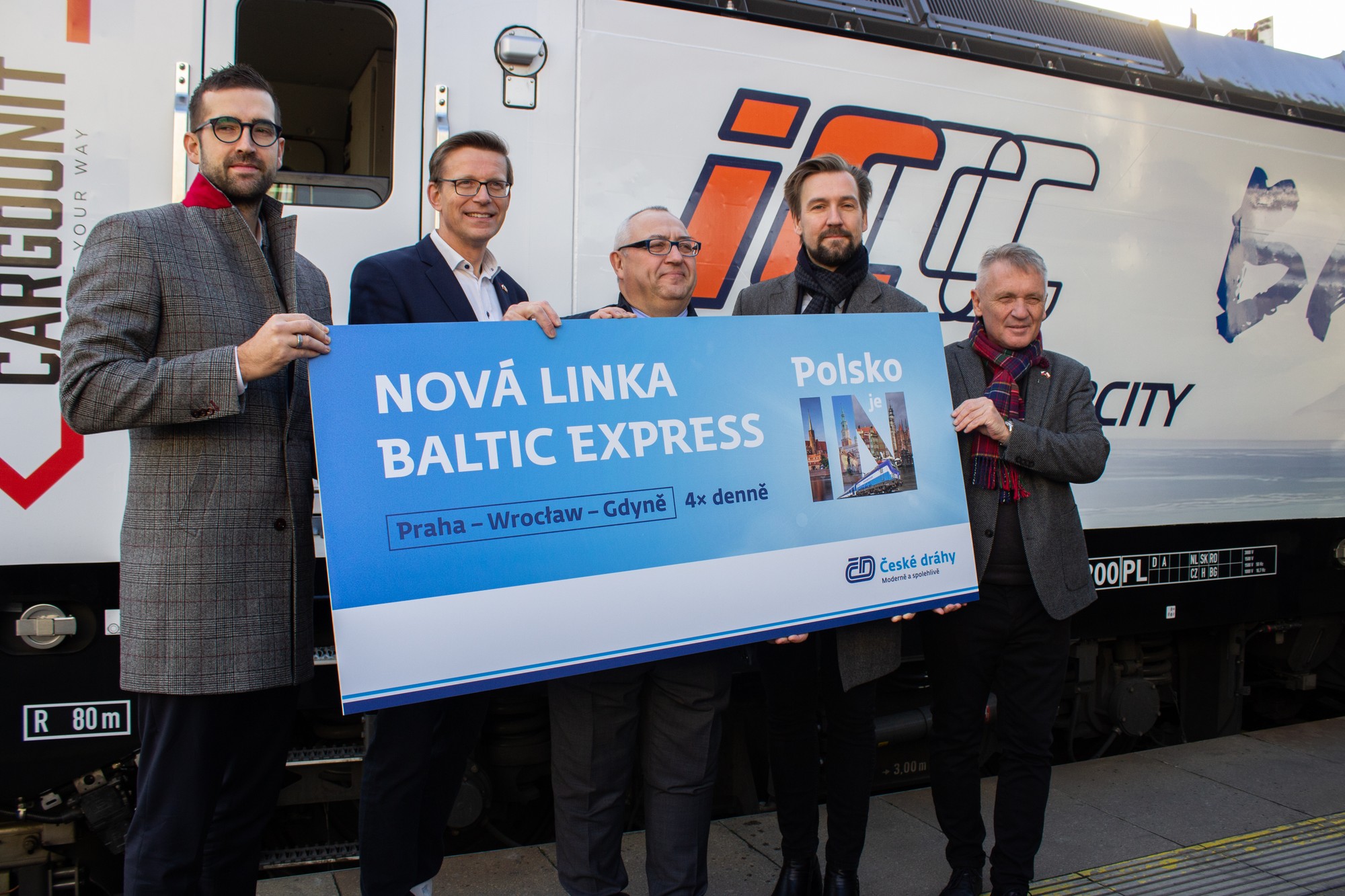 Praha má priame vlakové spojenie k Baltskému moru.