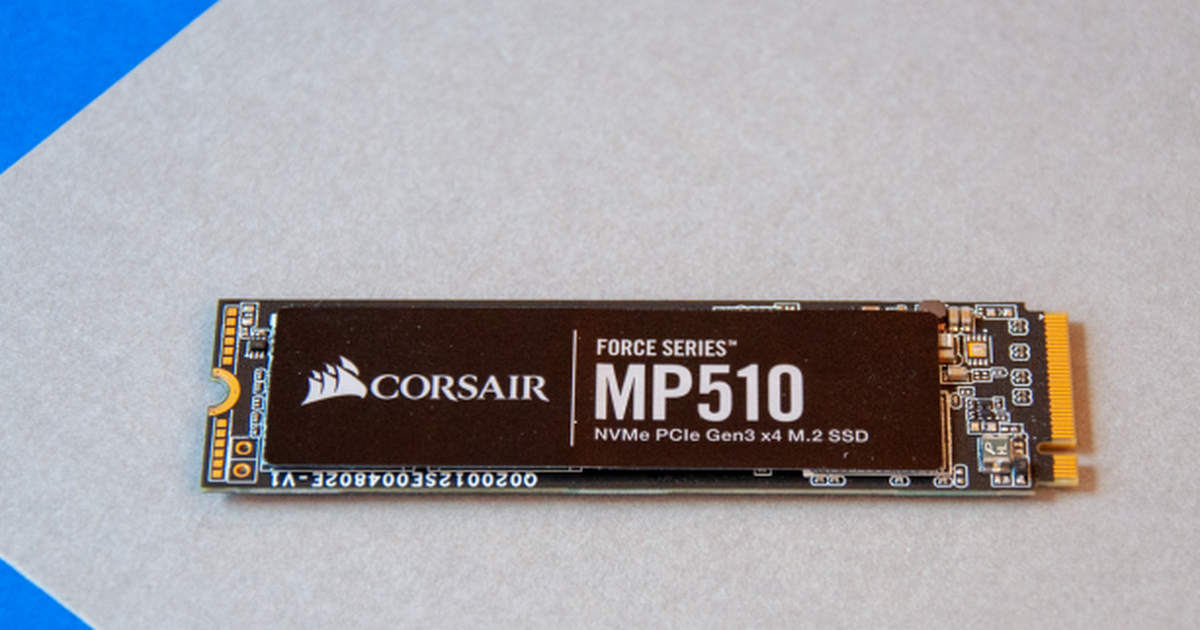 NVMe Corsair Force MP510 (960 GByte) im Test: Flinker Speicher | TechStage