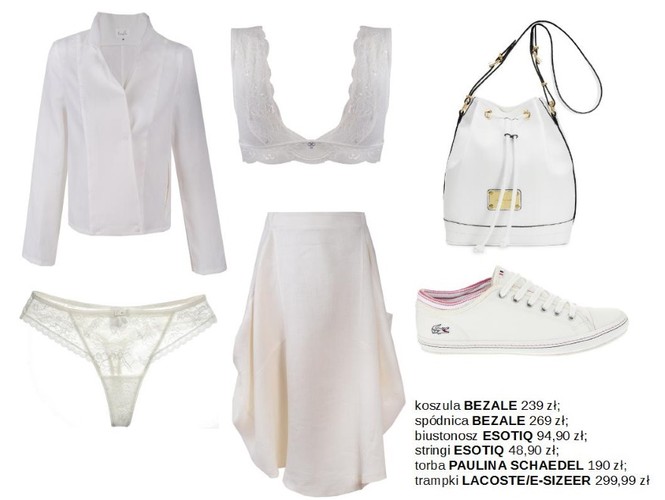 Monokolor od stóp do głów: letnie STYLIZACJE w bieli
