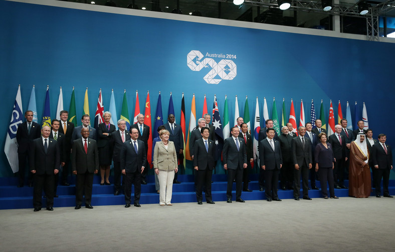 Wspólne zdjęcie na szczycie G20