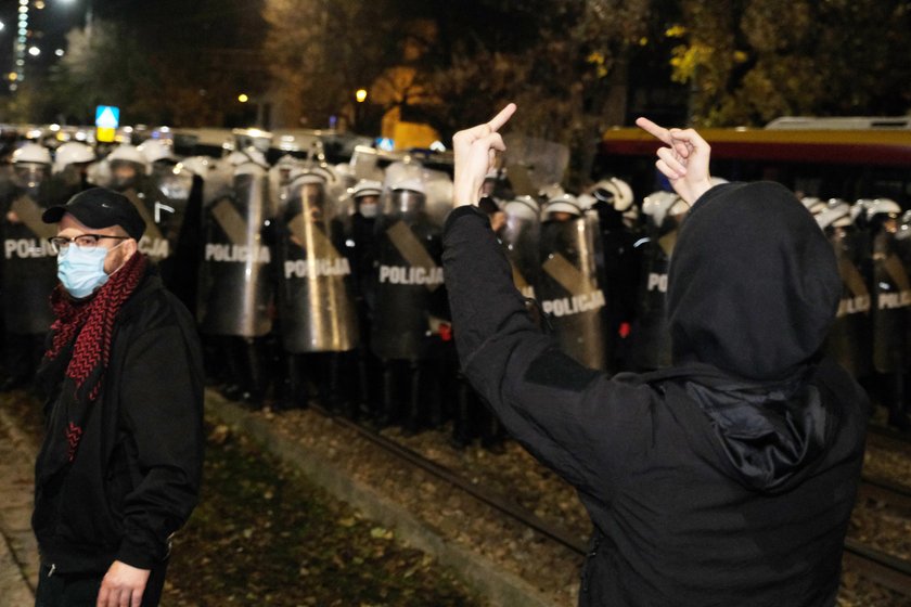 Protest "Nie oddamy naszych praw"